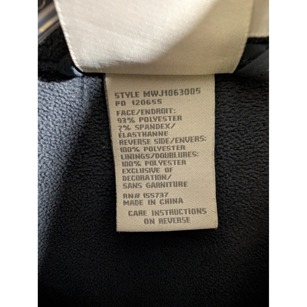 Cinch Mens Bonded Softshell Jacket XL Orange Grey Aztec Southwestern Full Zip - Picture 10 of 12